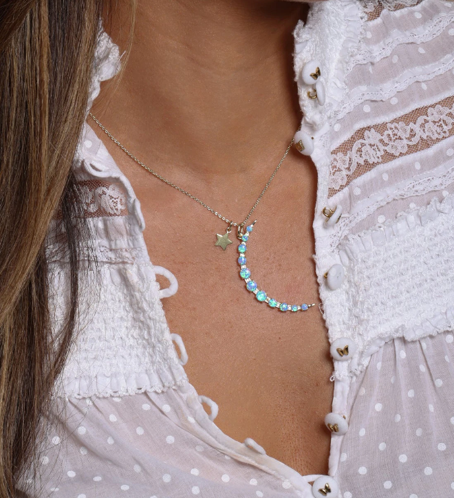 Over The Moon Necklace