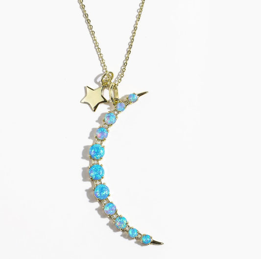 Over The Moon Necklace