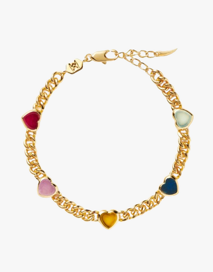 Author Barbie Alexandra Shipp's Heart Bracelet