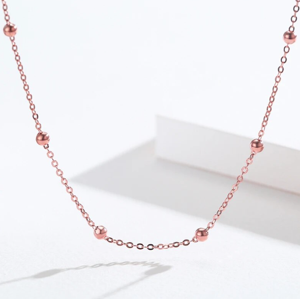 Delicate Allure Beaded Layering Chain